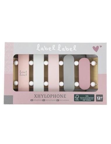 Label Label Xylophone - Pink