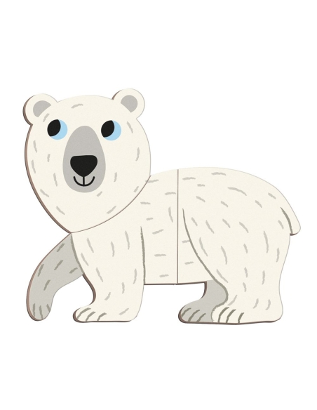 Janod Magnetna knjiga - Polarne životinje