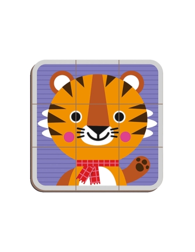 Janod Magnetna knjiga - Pomiješaj životinje