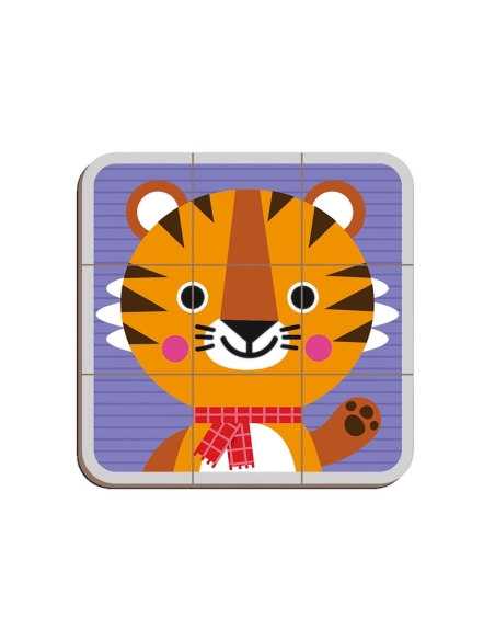 Janod Magnetna knjiga - Pomiješaj životinje