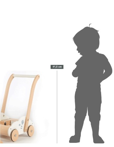 Label Label Educational Babywalker Blue