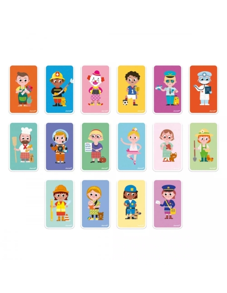 Janod Magnetna knjiga - Zanimanja