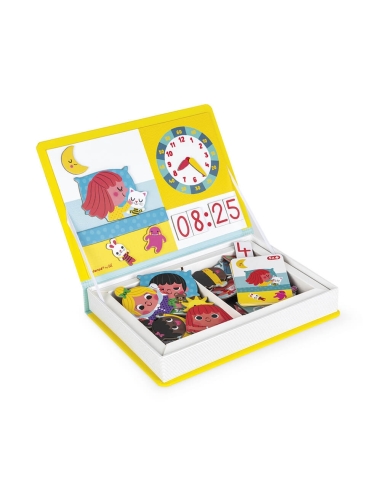 Janod Magnetna knjiga - Koliko je sati?