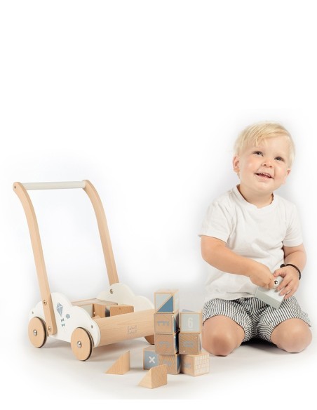 Label Label Educational Babywalker Blue