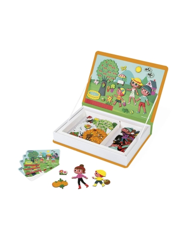 Janod Magnetna knjiga - Godišnja doba