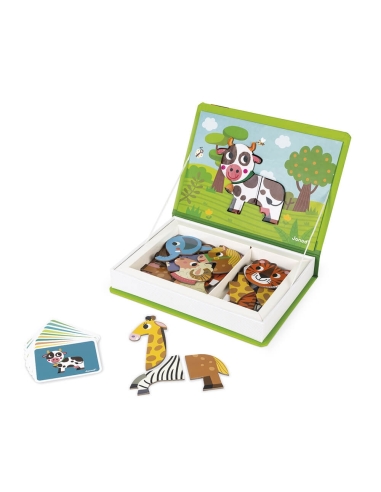 Janod Magnetna knjiga - Životinje