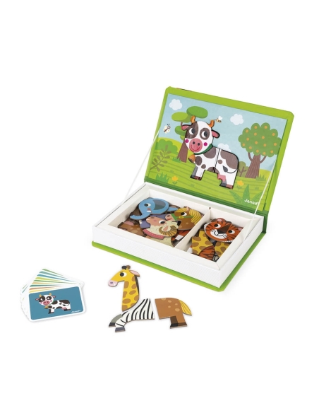 Janod Magnetna knjiga - Životinje