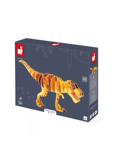 Janod Slagalica 3D puzzle - T-Rex