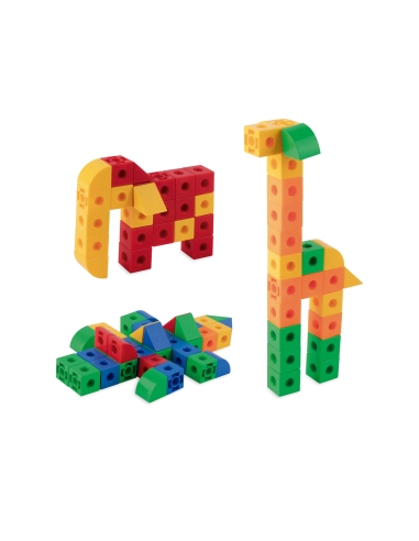 Apli Konstrukcijski set - Uklapajuće kockice (100 kom)