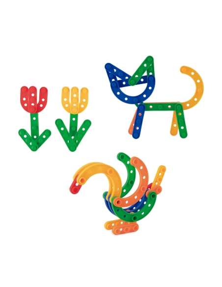 Apli Konstrukcijski set - Kreativni graditelj (60 kom)