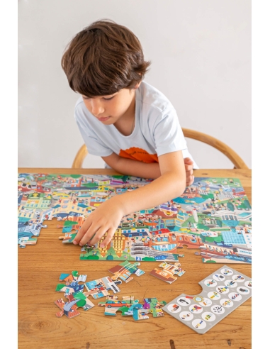 Apli Puzzle opservacijske - Grad (104 kom)