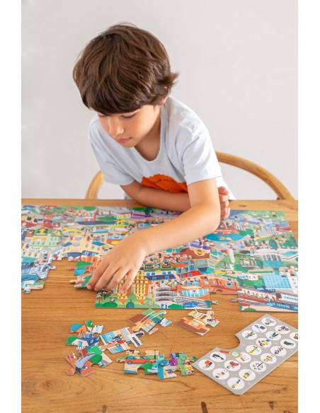 Apli Puzzle opservacijske - Grad (104 kom)