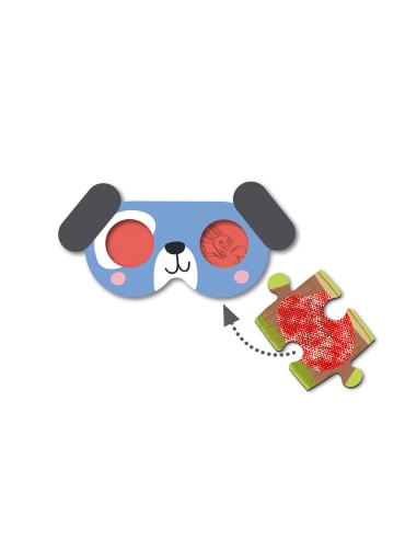 Apli Puzzle sa skrivenom slikom - Psi (60 kom)