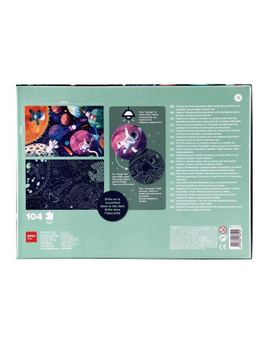 Apli Puzzle observacijske - Šuma (104 kom)