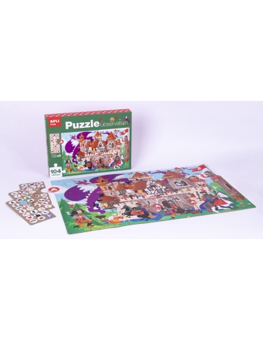 Apli Puzzle opservacijske - Dvorac (104 kom)