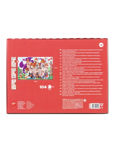 Apli Puzzle opservacijske - Dvorac (104 kom)