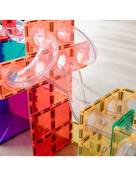 Connetix Tiles – Rainbow Ball Run Expansion set (66 kom)