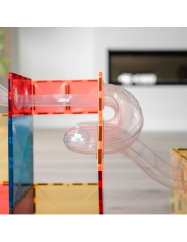 Connetix Tiles – Rainbow Ball Run Expansion set (66 kom)