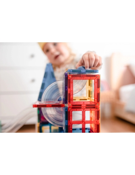 Connetix Tiles – Rainbow Ball Run set (92 kom)