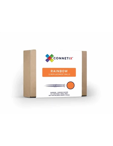 Connetix Tiles – Rainbow Ball Run Replacement set (12 kom)