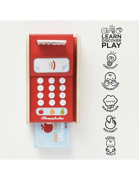 Le Toy Van Drveni aparat za kreditne kartice – Honeybake