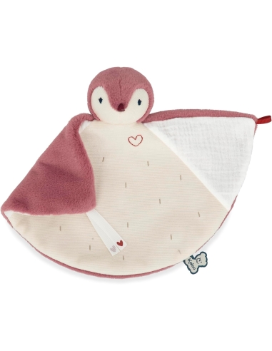 Kaloo Tješilica Doudou pingvin roza