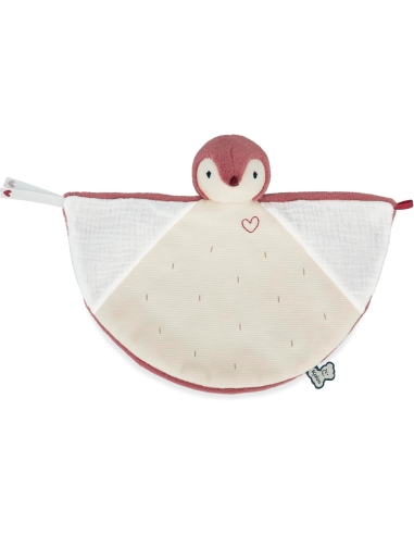 Kaloo Tješilica Doudou pingvin roza