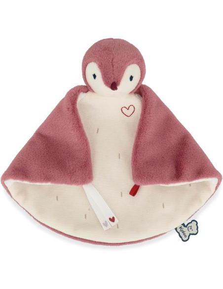 Kaloo Tješilica Doudou pingvin roza