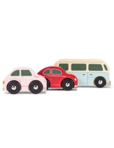 Le Toy Van Retro Metro Car Set