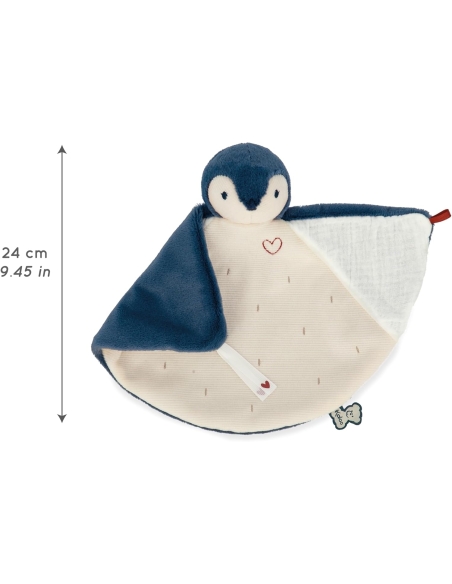 Kaloo Tješilica Doudou pingvin plava