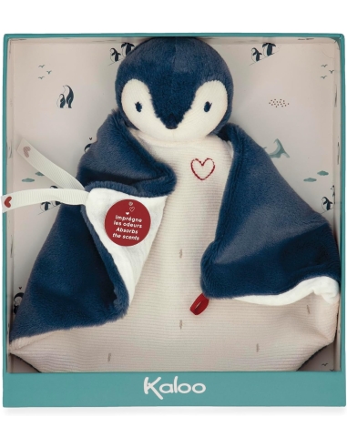 Kaloo Tješilica Doudou pingvin plava