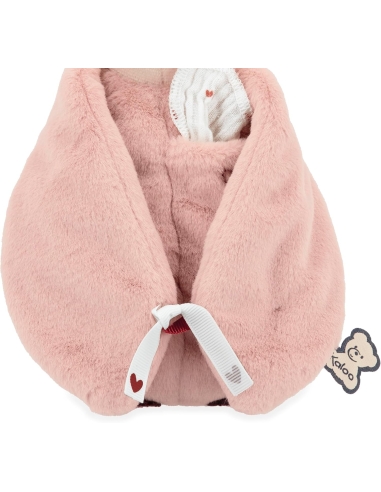 Kaloo Plišanac pingvin s maramicom roza