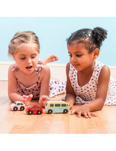 Le Toy Van Retro Metro Car Set