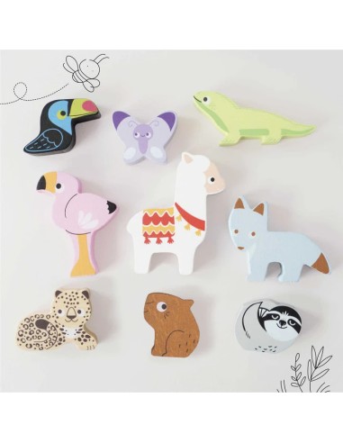 Le Toy Van Andes Wooden Animal Stacking Toy