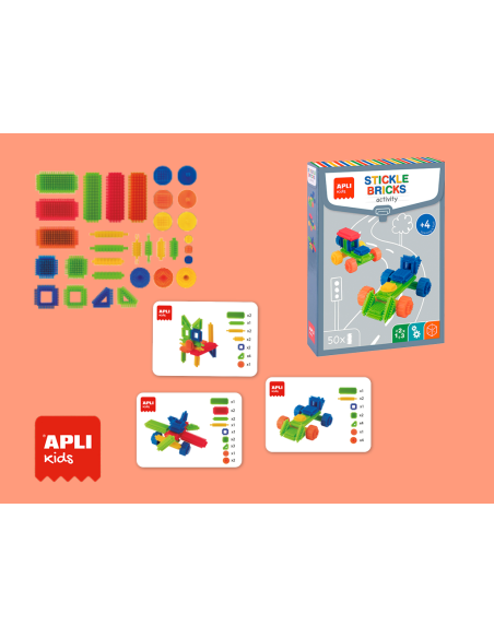 Apli Konstrukcijski set - Igličasti blokovi