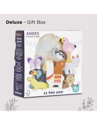 Le Toy Van Andes Wooden Animal Stacking Toy