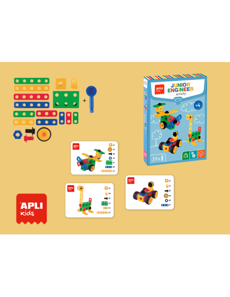 Apli Konstrukcijski set - Mladi inžinjer (39 kom)