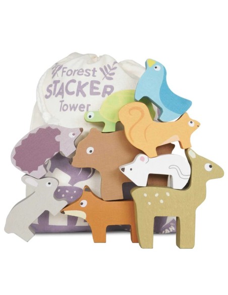 Le Toy Van Forest Animals Wooden Stacking Toy