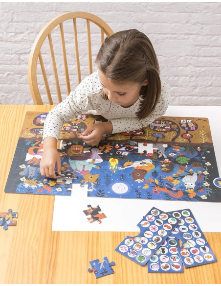 Apli Puzzle opservacijske - Šuma (104 kom)