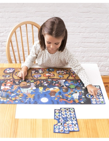 Apli Puzzle opservacijske - Šuma (104 kom)