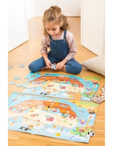 Apli Puzzle opservacijske - Gusarski brod (104 kom)