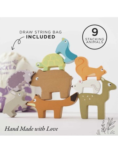 Le Toy Van Drvene životinjice za slaganje – Šumski svijet