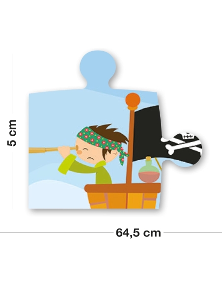 Apli Puzzle opservacijske - Gusarski brod (104 kom)