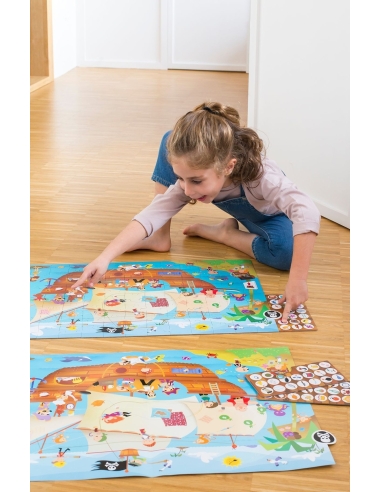 Apli Puzzle opservacijske - Gusarski brod (104 kom)