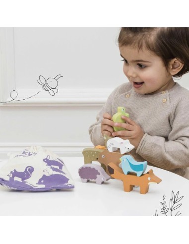 Le Toy Van Drvene životinjice za slaganje – Šumski svijet