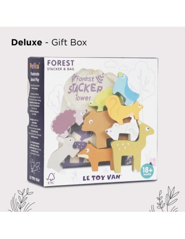 Le Toy Van Drvene životinjice za slaganje – Šumski svijet