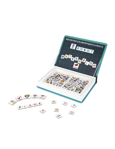 Janod Magnetna knjiga - Slova (engleska abeceda)