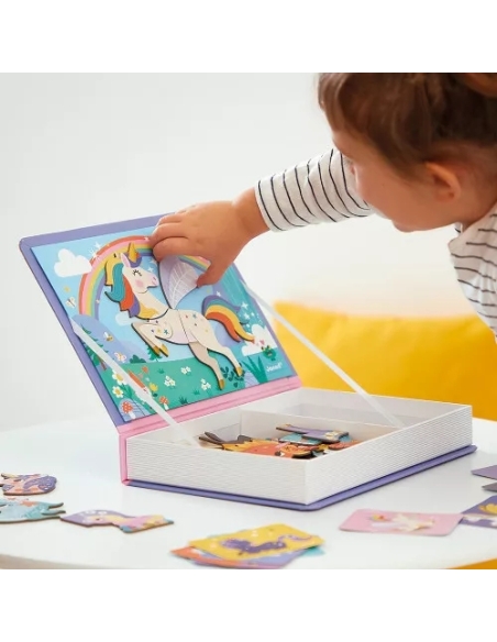 Janod Magnetna knjiga - Jednorozi