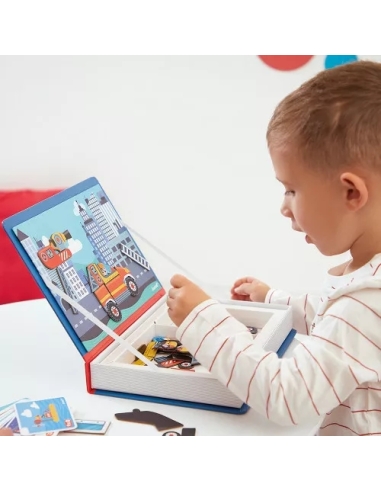 Janod Magnetna knjiga - Vatrogasci