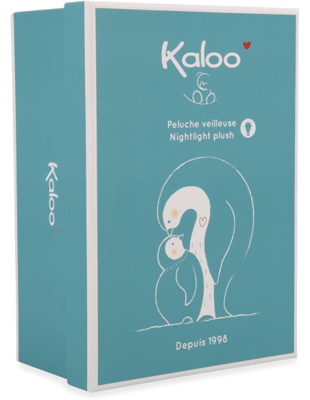 Kaloo Plišanac sa noćnim svjetlom - Pignvin (plavi)